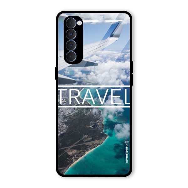 Travel Glass Back Case for Oppo Reno4 Pro