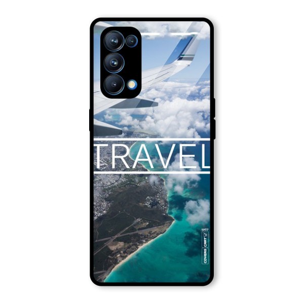 Travel Glass Back Case for Oppo Reno5 Pro 5G