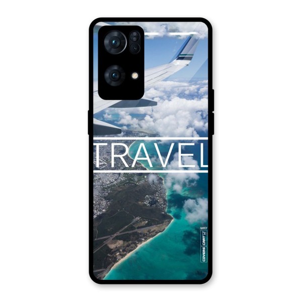 Travel Glass Back Case for Oppo Reno7 Pro 5G