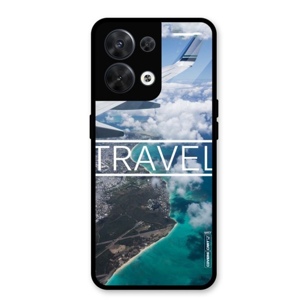 Travel Glass Back Case for Oppo Reno8 5G