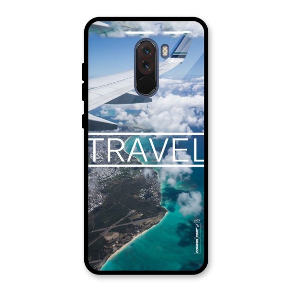 Travel Glass Back Case for Poco F1