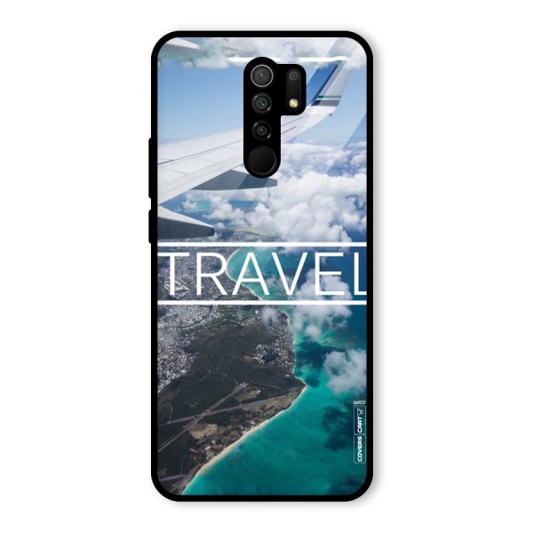 Travel Glass Back Case for Redmi 9 Prime