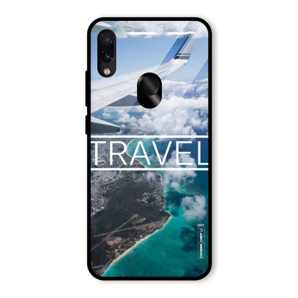 Travel Glass Back Case for Redmi Note 7