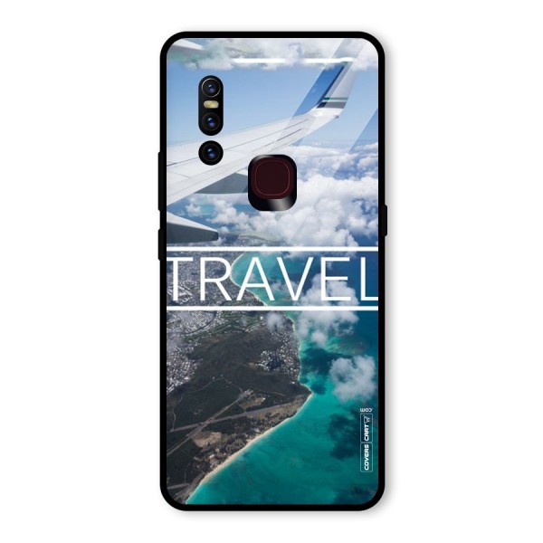 Travel Glass Back Case for Vivo V15