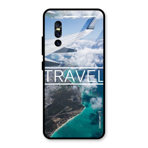 Travel Glass Back Case for Vivo V15 Pro