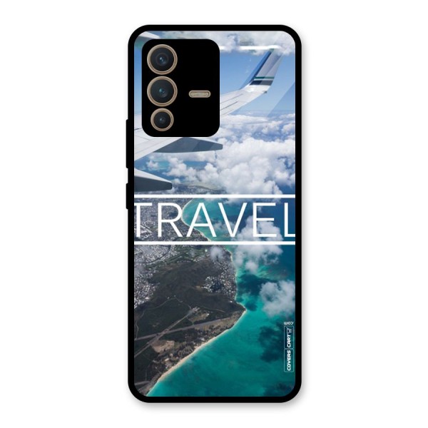 Travel Glass Back Case for Vivo V23 5G