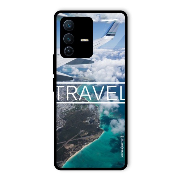 Travel Glass Back Case for Vivo V23 Pro