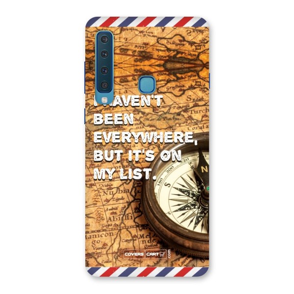 Travel Map Back Case for Galaxy A9 (2018)