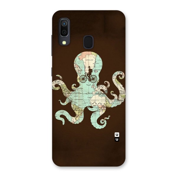 Travel Octopus Back Case for Galaxy A20