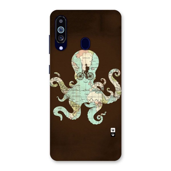 Travel Octopus Back Case for Galaxy A60