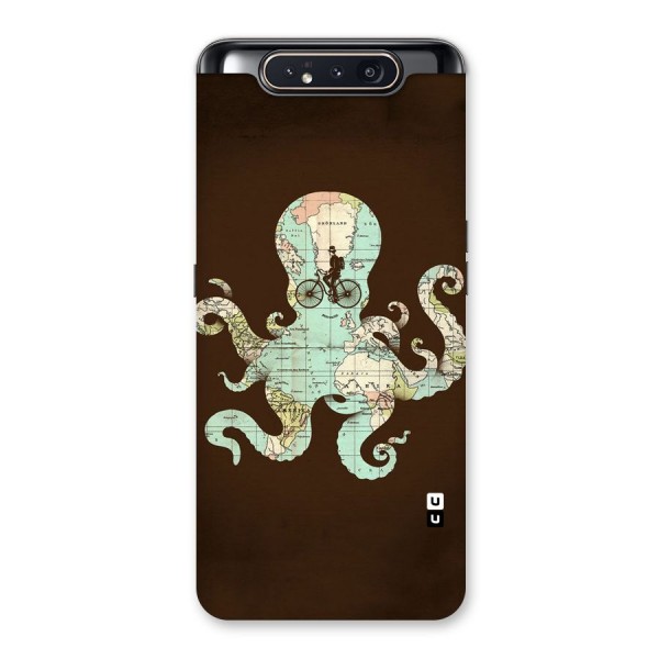 Travel Octopus Back Case for Galaxy A80