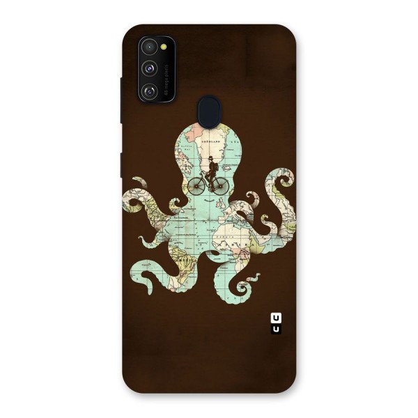 Travel Octopus Back Case for Galaxy M21