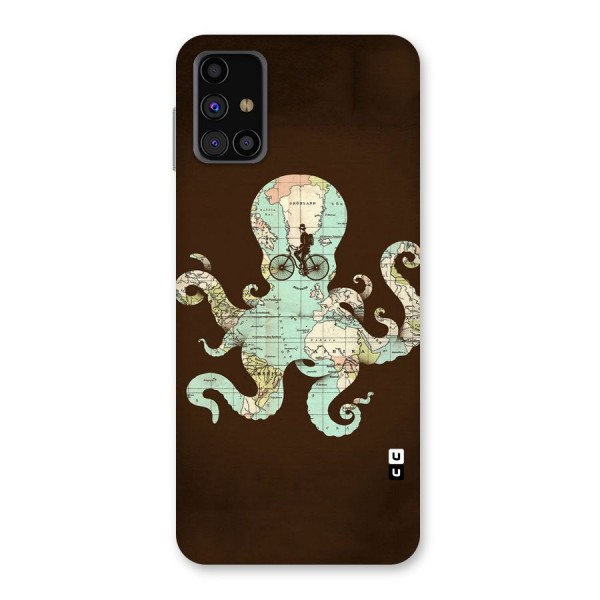 Travel Octopus Back Case for Galaxy M31s