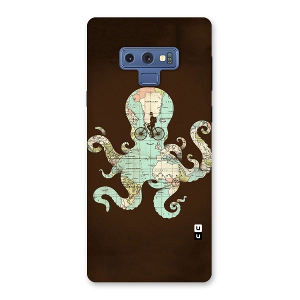 Travel Octopus Back Case for Galaxy Note 9