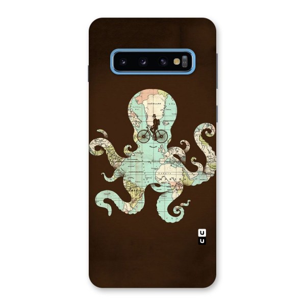 Travel Octopus Back Case for Galaxy S10