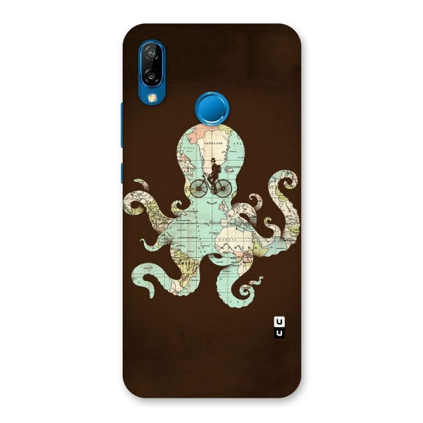 Travel Octopus Back Case for Huawei P20 Lite