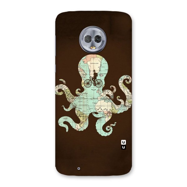 Travel Octopus Back Case for Moto G6