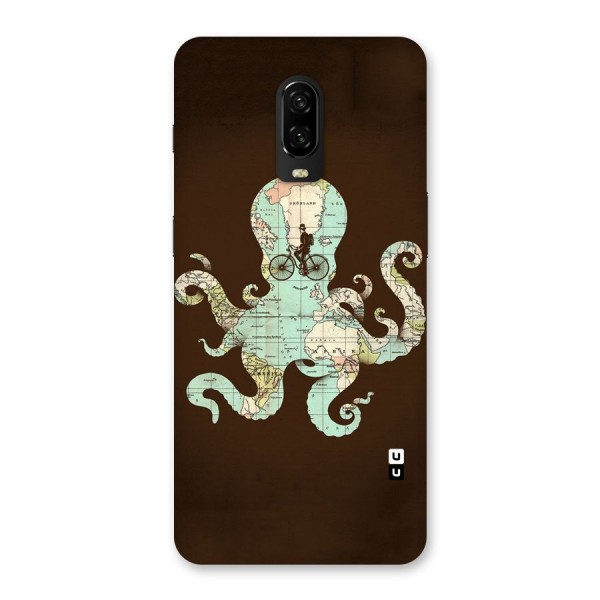 Travel Octopus Back Case for OnePlus 6T