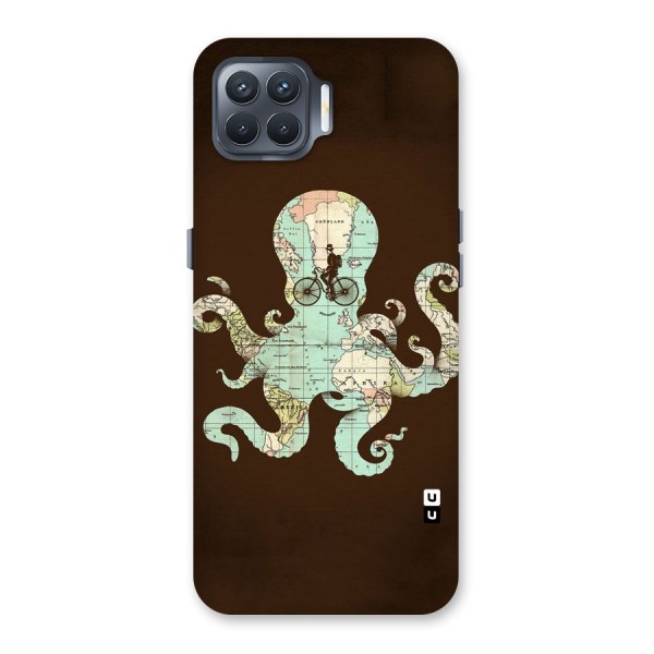 Travel Octopus Back Case for Oppo F17 Pro