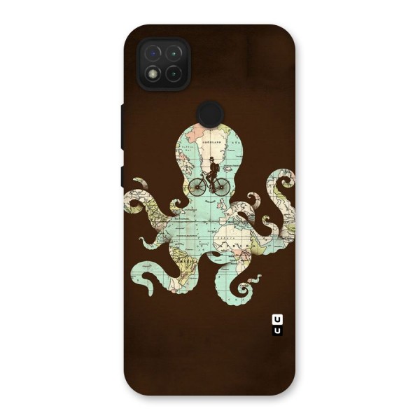 Travel Octopus Back Case for Redmi 9C