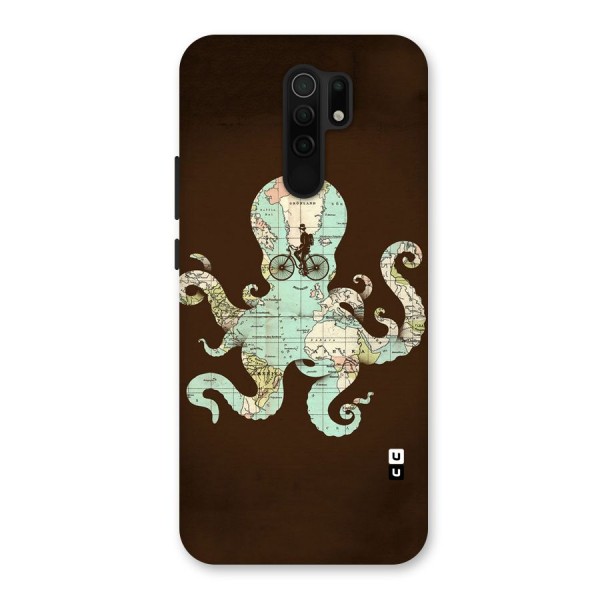 Travel Octopus Back Case for Redmi 9 Prime