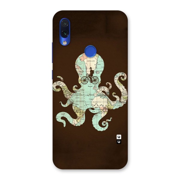 Travel Octopus Back Case for Redmi Note 7