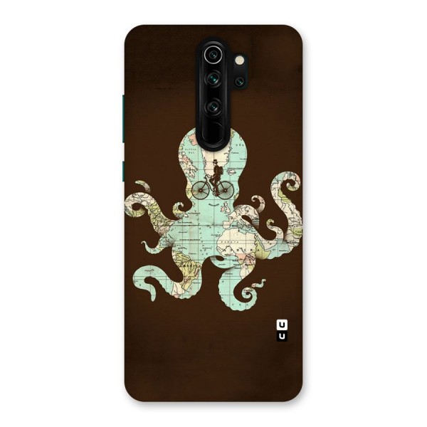 Travel Octopus Back Case for Redmi Note 8 Pro