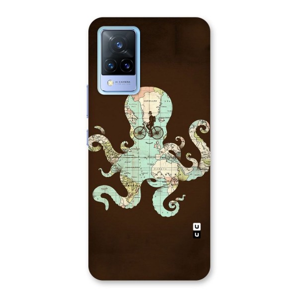 Travel Octopus Back Case for Vivo V21 5G