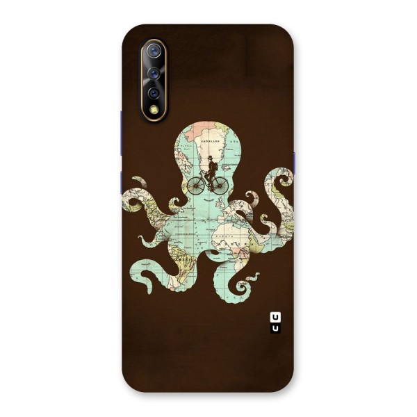 Travel Octopus Back Case for Vivo Z1x