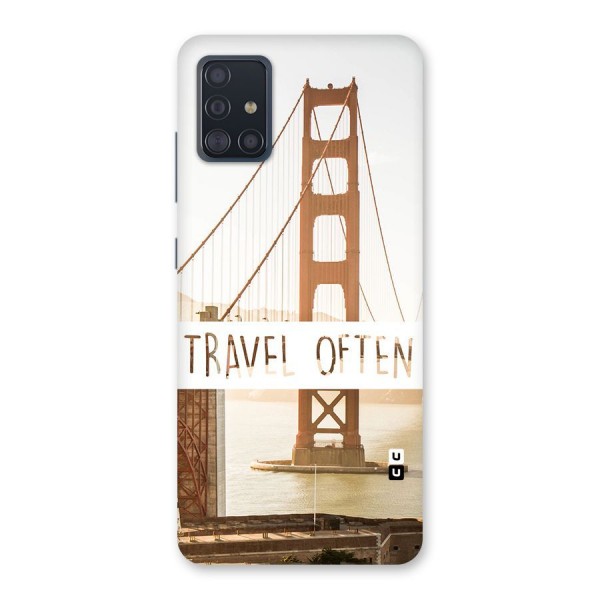 Travel Often Back Case for Galaxy A51