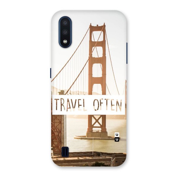 Travel Often Back Case for Galaxy M01