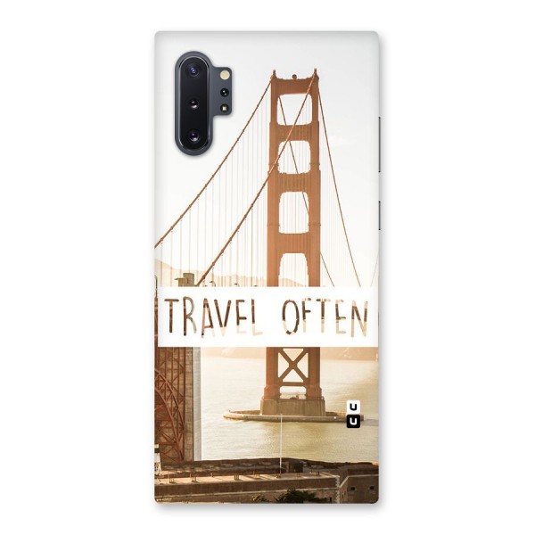 Travel Often Back Case for Galaxy Note 10 Plus