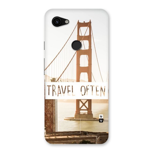 Travel Often Back Case for Google Pixel 3a XL