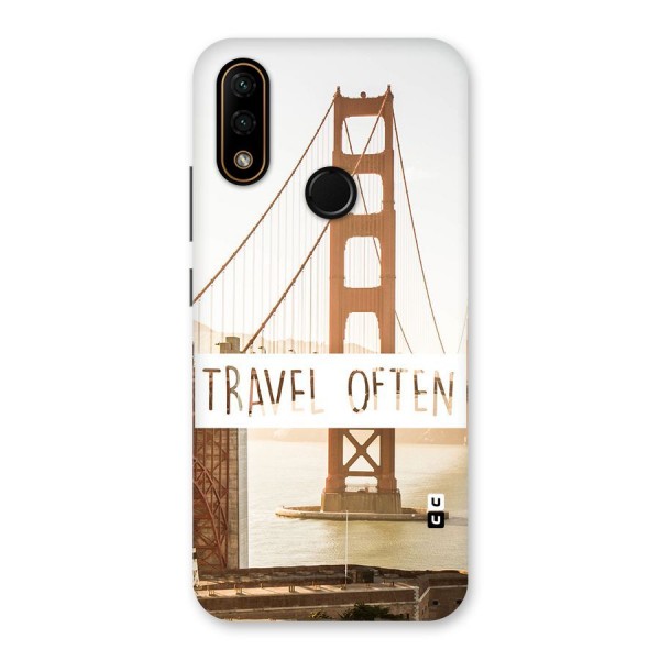 Travel Often Back Case for Lenovo A6 Note