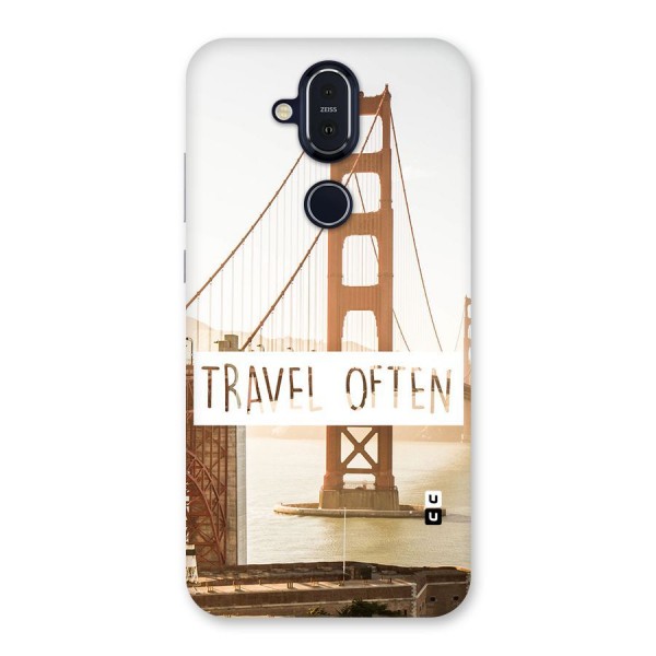 Travel Often Back Case for Nokia 8.1