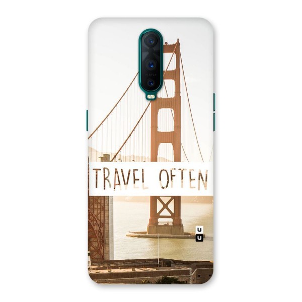 Travel Often Back Case for Oppo R17 Pro