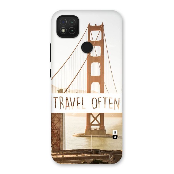 Travel Often Back Case for Redmi 9C