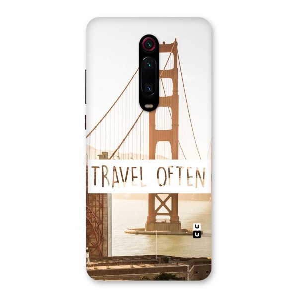 Travel Often Back Case for Redmi K20 Pro