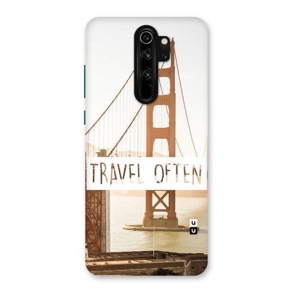 Travel Often Back Case for Redmi Note 8 Pro