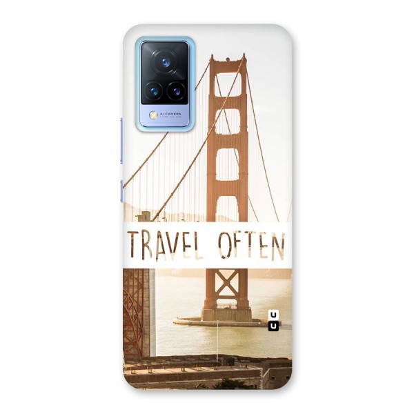 Travel Often Back Case for Vivo V21 5G