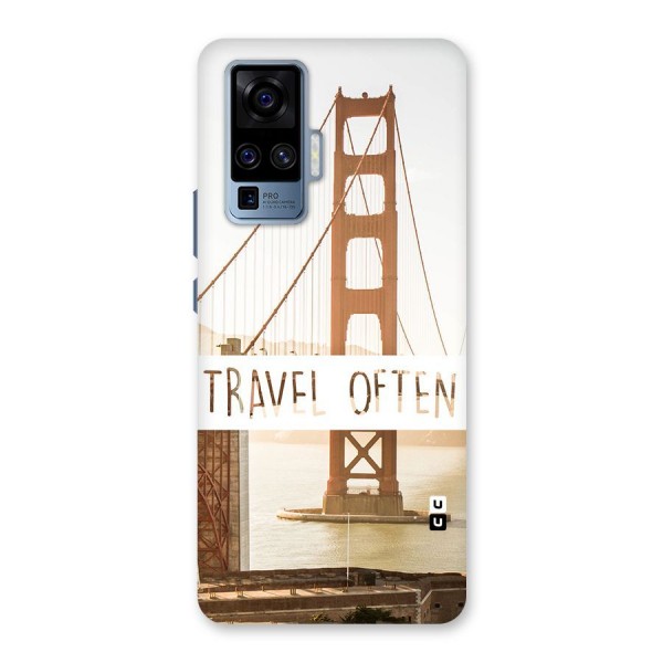 Travel Often Back Case for Vivo X50 Pro