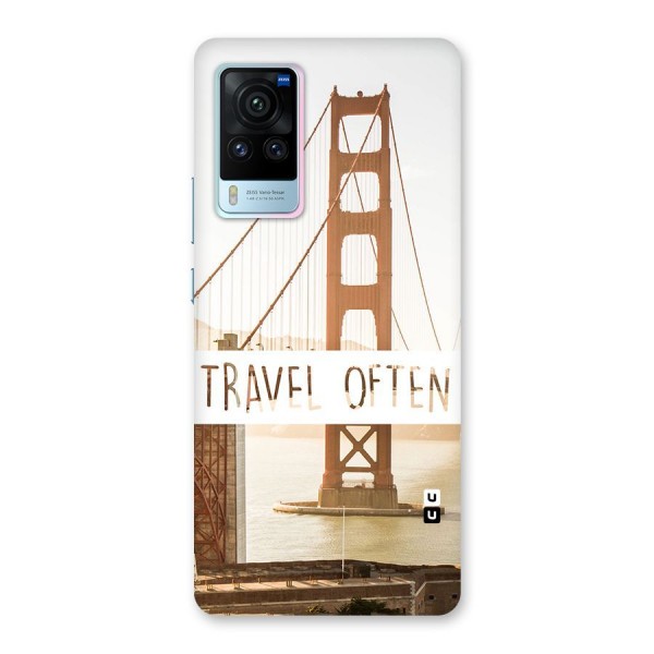 Travel Often Back Case for Vivo X60 Pro