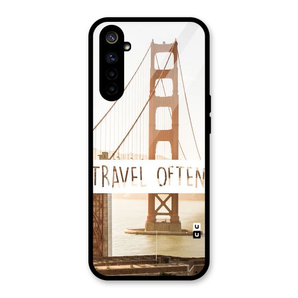 Travel Often Glass Back Case for Realme 6