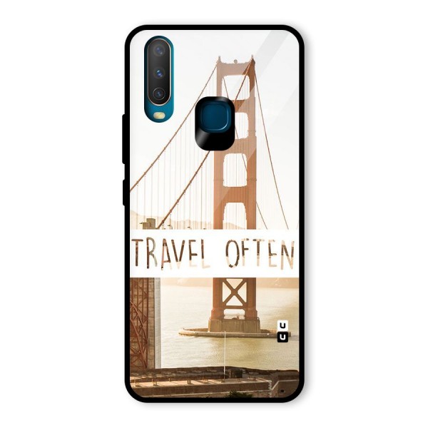 Travel Often Glass Back Case for Vivo Y15