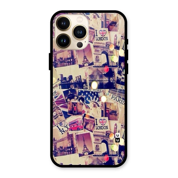Travel Pictures Glass Back Case for iPhone 13 Pro Max