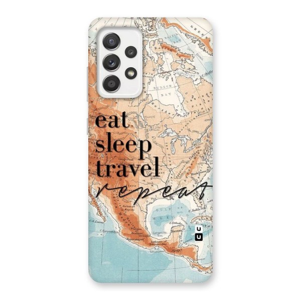 Travel Repeat Back Case for Galaxy A52