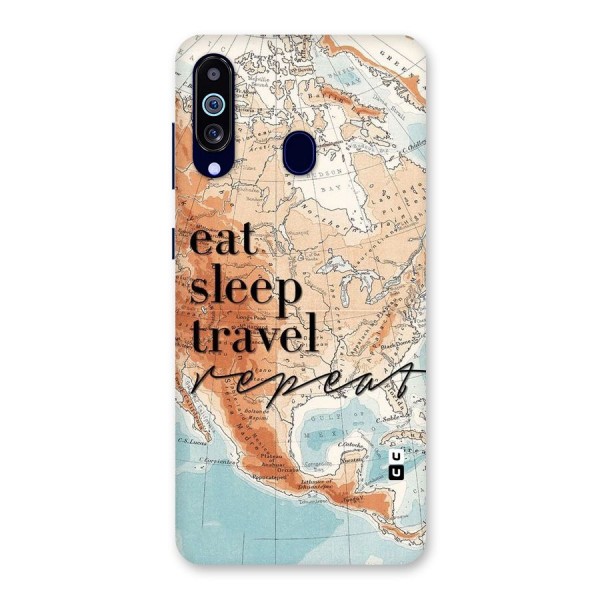 Travel Repeat Back Case for Galaxy A60