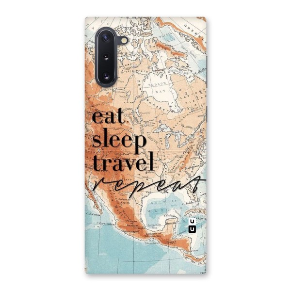 Travel Repeat Back Case for Galaxy Note 10