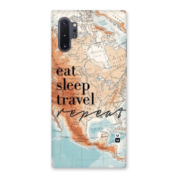 Travel Repeat Back Case for Galaxy Note 10 Plus