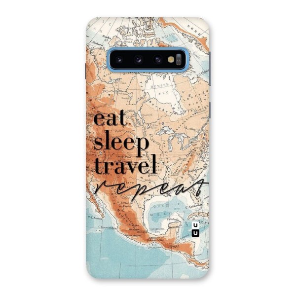 Travel Repeat Back Case for Galaxy S10